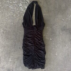 NWT Hello Molly Black Halter Dress Size‎ XS/US 2